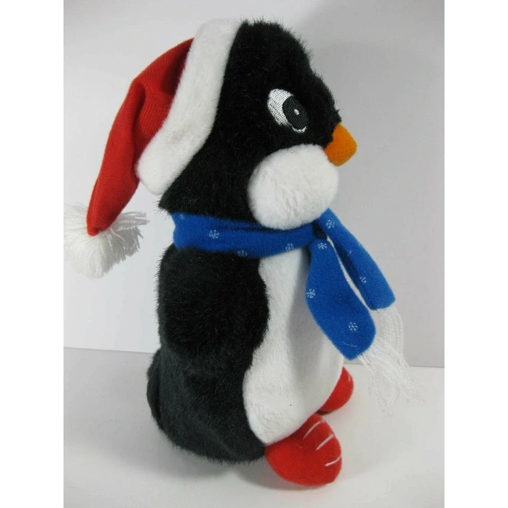 PENGUIN Geo-Pals Santa Hat Winter Scarf ‎ Stuffed 9